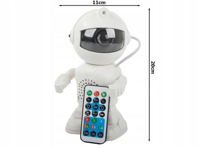 Verk 18308 Astronaut nočná obloha, polárna žiara a projektor hviezd, diaľkové ovládanie