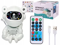Verk 18309 Astronaut projektor noční oblohy s Bluetooth reproduktorem, dálkové ovládání