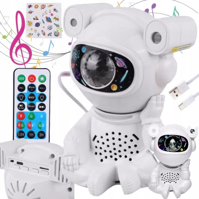 Verk 18309 Astronaut projektor noční oblohy s Bluetooth reproduktorem, dálkové ovládání