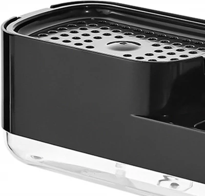 Verk 24599 Dávkovač mydla s držiakom na špongiu 400 ml, biely