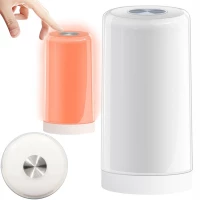 Verk 12358 Dotyková LED RGB lampa, 3 x AAA, USB-C 5V, bílá