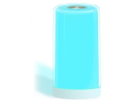 Verk 12358 Dotyková LED RGB lampa, 3 x AAA, USB-C 5V, bílá