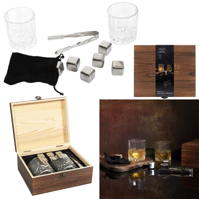 CMP KV0019 Darčeková súprava whisky, 10 ks