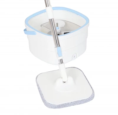 Verk 27460 Rotační mop 360, kbelík, potah z mikrovlákna, bílomodrý