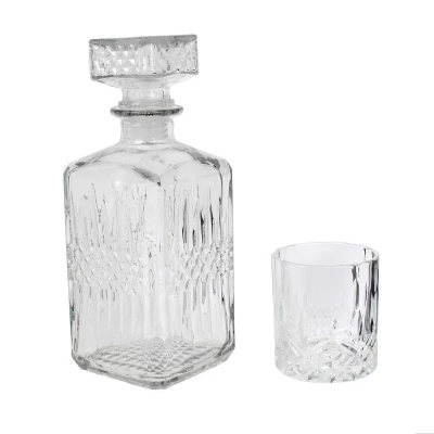 CMP KV7190 Karafa na whiskey 900 ml + 4 sklenice 200 ml