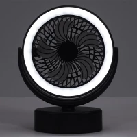 CMP VE6066 Závěsný ventilátor s LED osvětlením USB, černý