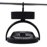 CMP VE6066 Závěsný ventilátor s LED osvětlením USB, černý