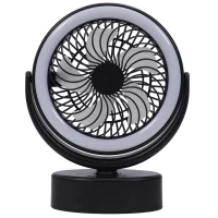 CMP VE6066 Závěsný ventilátor s LED osvětlením USB, černý