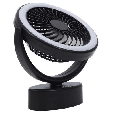 CMP VE6066 Závěsný ventilátor s LED osvětlením USB, černý