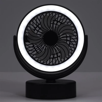 CMP VE6066 Závěsný ventilátor s LED osvětlením USB, černý