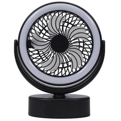 CMP VE6066 Závěsný ventilátor s LED osvětlením USB, černý