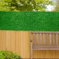 Gardlov 25343 Balkónová zástěna s tmavě zelenými listy 300 x 100 cm