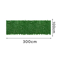 Gardlov 25343 Balkónová zástěna s tmavě zelenými listy 300 x 100 cm