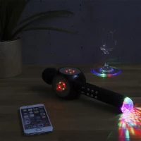 CMP HT2235 Karaoke Bluetooth mikrofon s LED RGB osvětlením 3 v 1