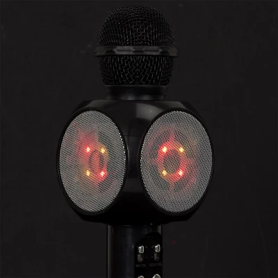 CMP HT2235 Karaoke Bluetooth mikrofon s LED RGB osvětlením 3 v 1