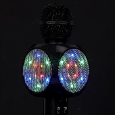 CMP HT2235 Karaoke Bluetooth mikrofon s LED RGB osvětlením 3 v 1