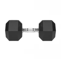 Rebel RBA-2325-25 Pogumované litinové činky HEX 1 x 25 kg