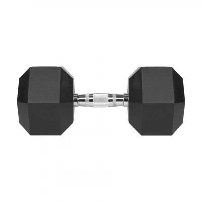 Rebel RBA-2325-25 Pogumované litinové činky HEX 1 x 25 kg