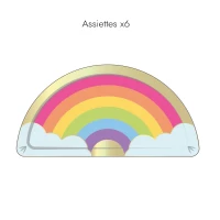 CMP EA10256 Unicorn Party Box – sada 54 ks