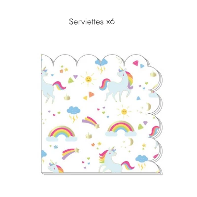 CMP EA10256 Unicorn Party Box – sada 54 ks