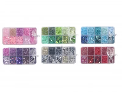 CMP EA1096 Sada na výrobu náramků, sada 6 barevných variant