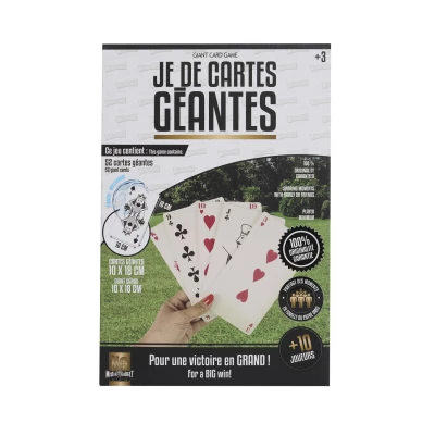 CMP MG3570 Gigantické hrací karty XXL - 52 karet, 10 x 18 cm