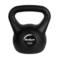 Rebel RBA-2316 Kettlebell Active 12 kg, černý