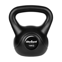 Rebel RBA-2317 Kettlebell Active 14 kg, černý
