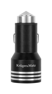 Kruger&Matz KM0212 Autonabíječka 2 x USB 4800 mAh, Quick Charge 3.0