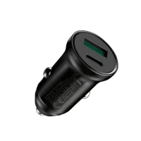 VIDVIE GSM1061 Autonabíječka 30 W, USB + USB Type-C, PowerDelivery, Quick Charge 3.0