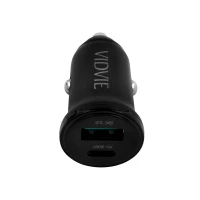 VIDVIE GSM1061 Autonabíječka 30 W, USB + USB Type-C, PowerDelivery, Quick Charge 3.0