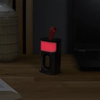 CMP HT0068 Bezdrôtový reproduktor LED Bluetooth, 5 W, čierny