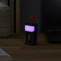 CMP HT0068 Bezdrôtový reproduktor LED Bluetooth, 5 W, čierny
