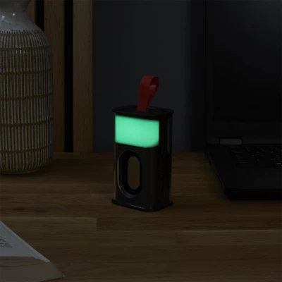 CMP HT0068 Bezdrôtový reproduktor LED Bluetooth, 5 W, čierny