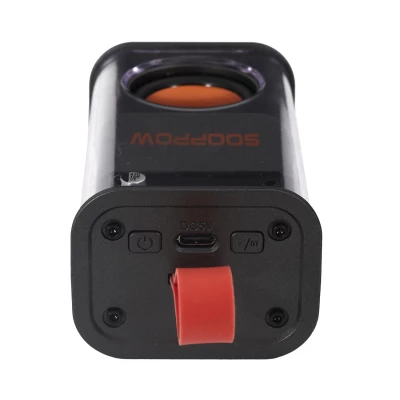 CMP HT0068 Bezdrôtový reproduktor LED Bluetooth, 5 W, čierny