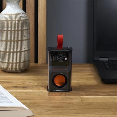 CMP HT0068 Bezdrôtový reproduktor LED Bluetooth, 5 W, čierny