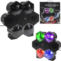 CMP LA10484 Bezdrátový reproduktor s disko projektorem, 10 W, 5V