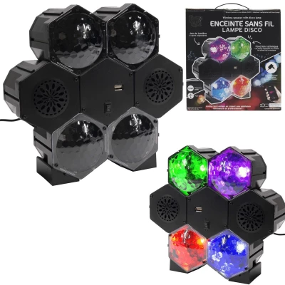 CMP LA10484 Bezdrátový reproduktor s disko projektorem, 10 W, 5V