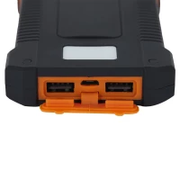 CMP HT0005 Solárna nabíjačka powerbank 5000mAh, čierna