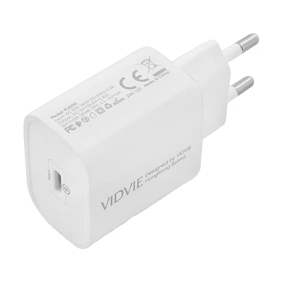 VIDVIE GSM1049 20 W nabíjačka, USB C, Power Delivery