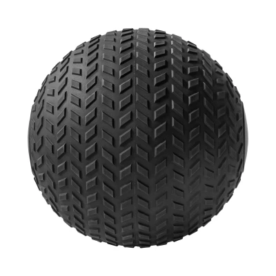Rebel RBA-3108-20 Medicinbal Slam Ball, 23 cm, 20 kg, černý