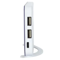 CMP HT0122 Zrkadlové hodiny s budíkom s farebným displejom