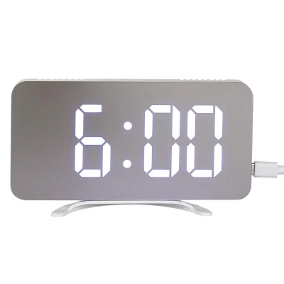 CMP HT0122 Zrkadlové hodiny s budíkom s farebným displejom