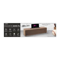 CMP HT0066 Bezdrôtový reproduktor s efektom dreva 2 x 5 W