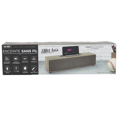 CMP HT0066 Bezdrôtový reproduktor s efektom dreva 2 x 5 W