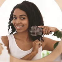 CMP SC29394 Kartáč na rozčesávání kudrnatých vlasů, růžový