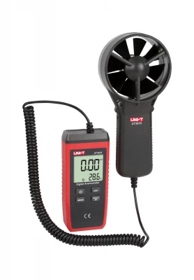 Uni-t MIE0343 Anemometer - meranie rýchlosti vetra s funkciou merania teploty UT363S