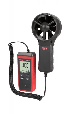 Uni-t MIE0343 Anemometer - meranie rýchlosti vetra s funkciou merania teploty UT363S