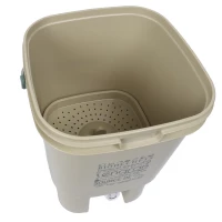 CMP ME0022 Kompostér do kuchyně s kohoutkem 19 l, béžový