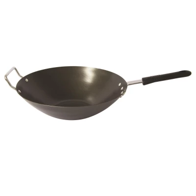 CMP KC21231 Wok pánev ocelová, 33 cm černá